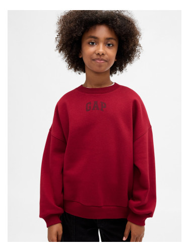 Детски суичър GAP Oversize с лого VintageSoft