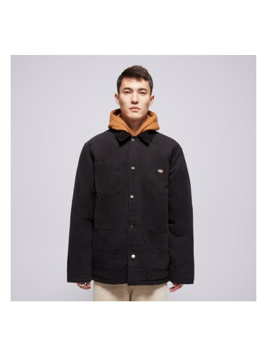 Dickies Яке Зимно Chore Jacket Lined Canvas мъжки Дрехи Зимни якета DK0A87O3BLK1 Черен