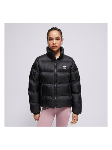 Adidas Яке Пухен Short Puffer дамски Дрехи Зимни якета JD0420 Черен