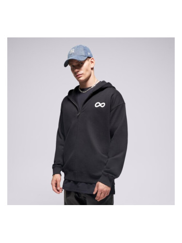 Prosto Суитчър Със Закопчаване   Zip Hoodie Infinity Black мъжки Дрехи Суичъри KL252MSWE2141 Черен