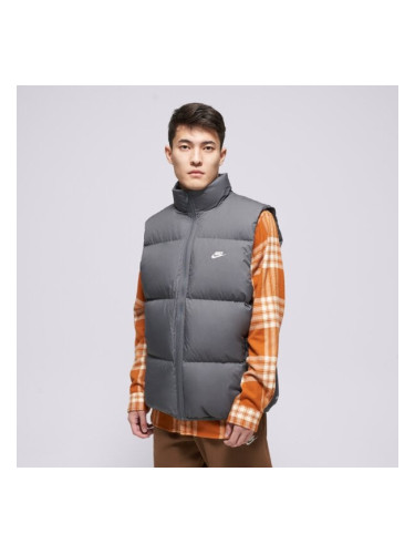 Nike Елек M Sf Club Puffer Vest 550 мъжки Дрехи Елеци IB2977-068 Сив