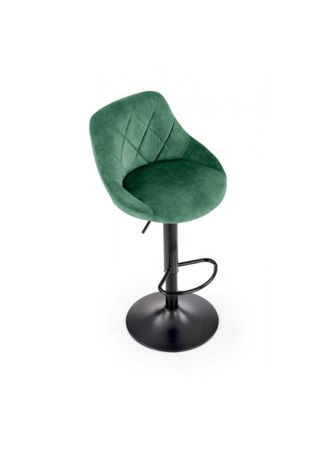 Бар стол BM-H 101, тъмнозелен