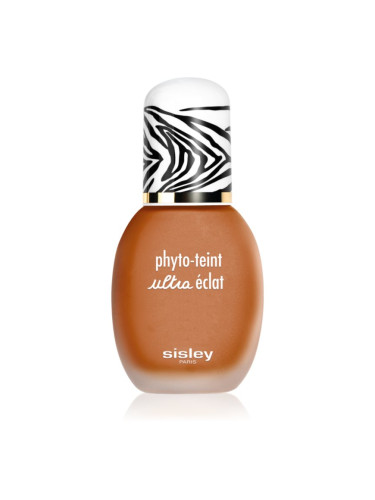 Sisley Phyto-Teint Ultra Eclat дълготраен течен фон дьо тен за озаряване на лицето цвят 6N Sandalwood 30 мл.