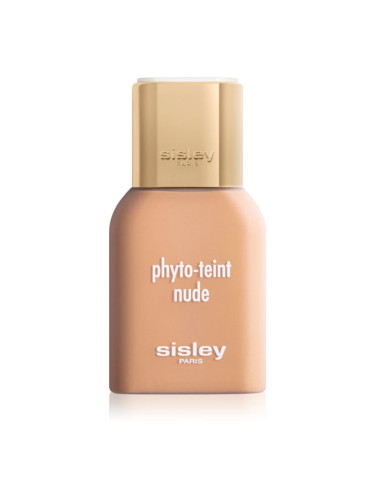 Sisley Phyto-Teint Nude озаряващ и хидратиращ фон дьо тен за естествен вид цвят 3W1 Warm Almond 30 мл.