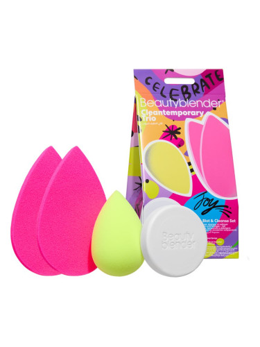beautyblender® Holiday Cleantemporary Trio Set - Blend, Blot & Cleanse подаръчен комплект