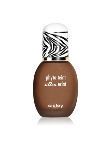 Sisley Phyto-Teint Ultra Eclat дълготраен течен фон дьо тен за озаряване на лицето цвят 8C Cappuccino 30 мл.