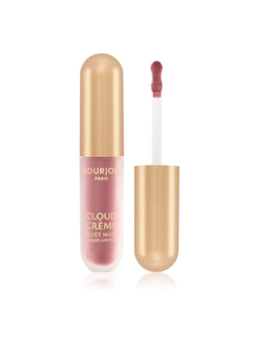 Bourjois Cloud Crème Velvet Matte ултра матиращо течно червило цвят 03 Guimauve 3.1 мл.