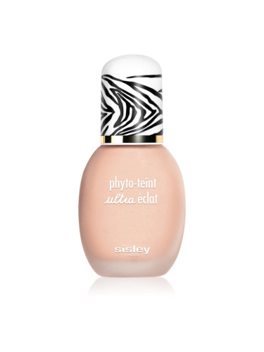 Sisley Phyto-Teint Ultra Eclat дълготраен течен фон дьо тен за озаряване на лицето цвят 000N Snow 30 мл.