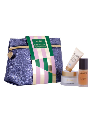 AHAVA Dare to Glow Day & Night Glow Trio подаръчен комплект за хидратиране и изпъване на кожата