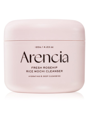 Arencia Fresh Rosehip Rice Mochi Cleanser подхранващ почистващ балсам за освежаване и хидратация 120 гр.