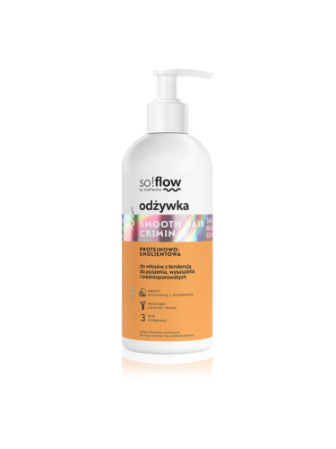 so!flow Frizzy and Dry Hair Protein-Emollient Conditioner изглаждащ балсам против цъфтене 300 мл.