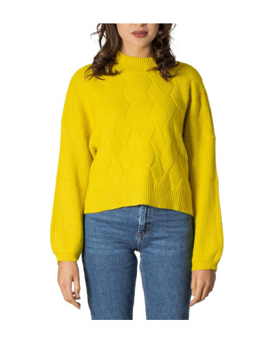 Жълт дамски пуловер Сандро Фероне