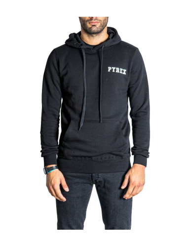 Черно пирексово яке с качулка