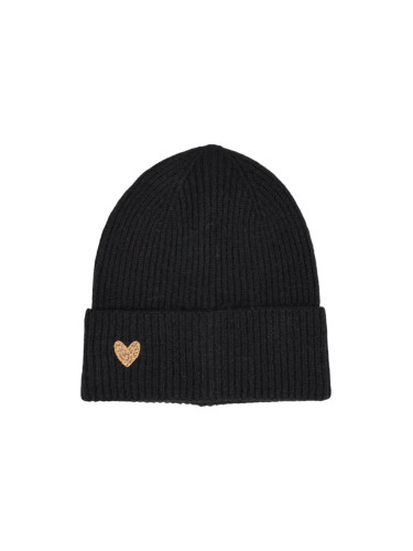 Шапка Pieces с декоративно сърце