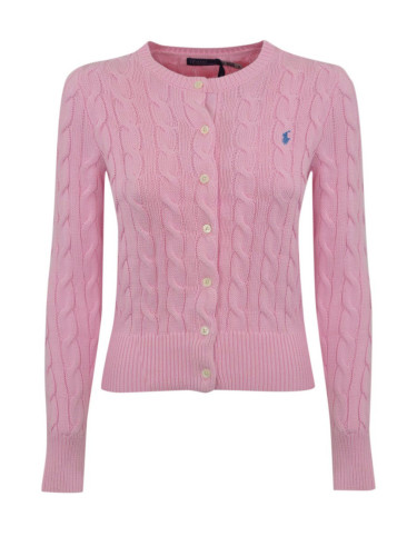 Розов кардиган Polo Ralph Lauren
