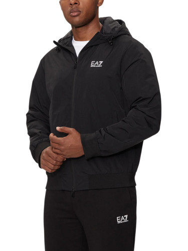 Черно мъжко яке EA7
