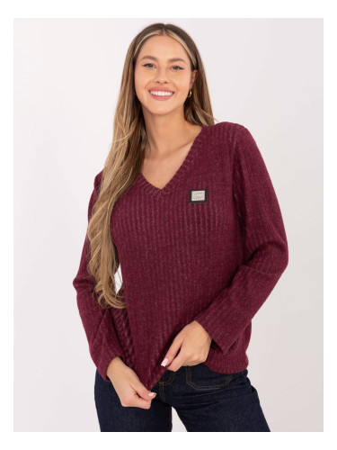 Sweater-RV-SW-A1025.80-burgundy