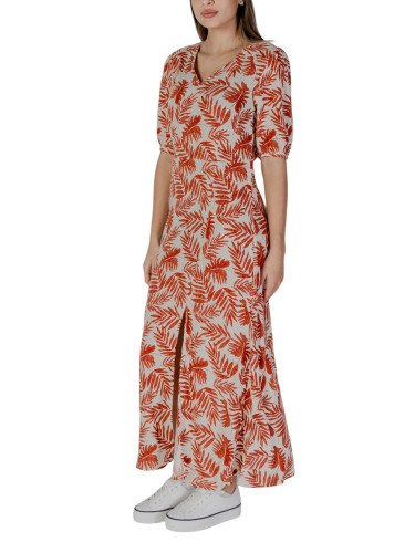 Дамска макси рокля с флорален мотив на B.young