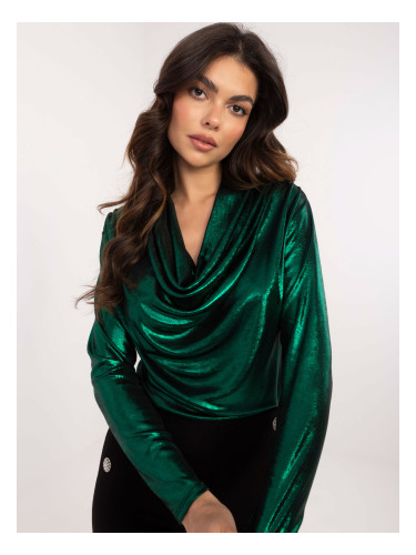 Blouse-DHJ-BZ-15268.30-dark green