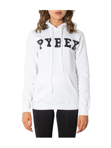 Бял суичър с пирекс