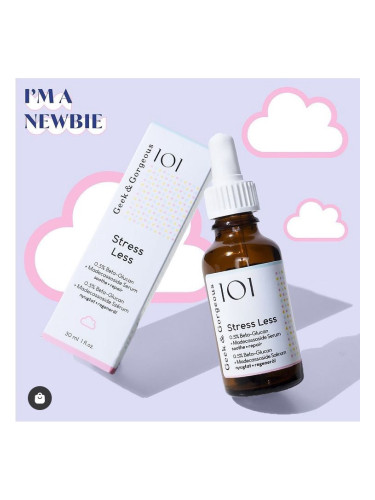 Серум Stress Less - 0.5%  Beta-Glucan & Centella Asiatica - Geek&Gorgeous