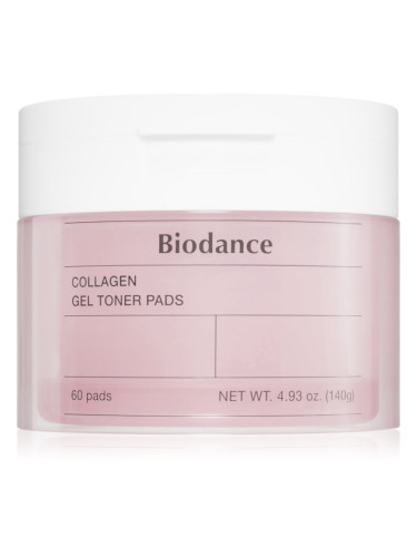 Biodance Collagen Gel Toner Pads тонизиращи възглавнички с колаген 60 бр.