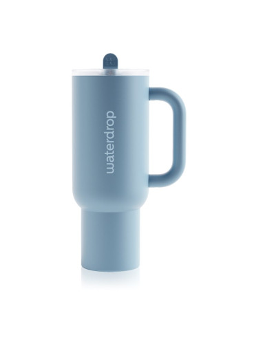 Waterdrop Explorer Tumbler неръждаема термочаша със сламка Blue 1100 мл.