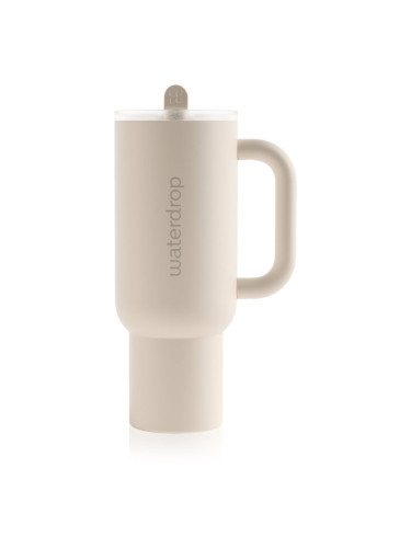 Waterdrop Explorer Tumbler неръждаема термочаша със сламка White 1100 мл.