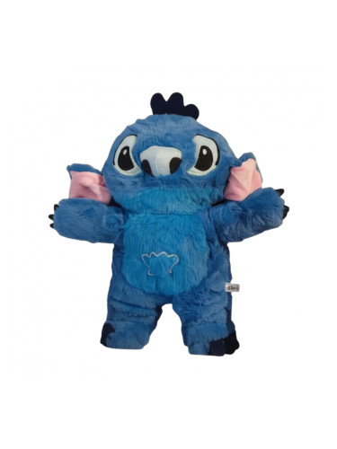 Дишаща играчка Стич с музика и светлини, 30 см