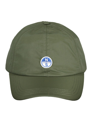 Зелена шапка с лого