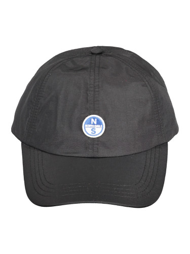 Черна шапка с лого