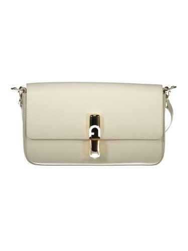 Елегантна кремава чанта за през рамо