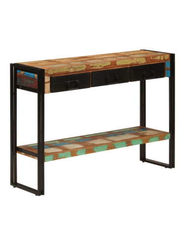 Sonata H Конзолна маса, 110x30x76 cм, регенерирано дърво масив