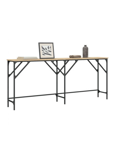 Sonata H Конзолна маса, дъб сонома, 180x29x75 см, инженерно дърво