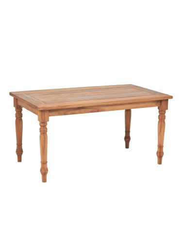 Sonata H Маса за кафе Батавия тиково дърво 90x50x45 см