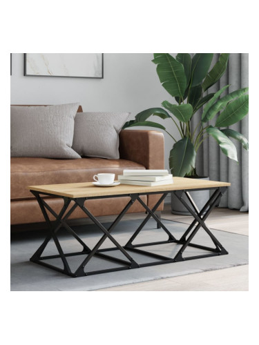 Sonata H Кафе маса, дъб сонома, 100x49x40 см, инженерно дърво