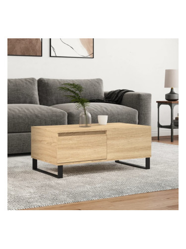 Sonata H Кафе маса, дъб сонома, 90x50x36,5 см, инженерно дърво