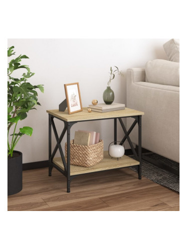 Sonata H Странична маса, дъб сонома, 55x38x45 см, инженерно дърво