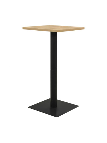 Sonata H Бистро маса, дъбов цвят, 50x50x107 см