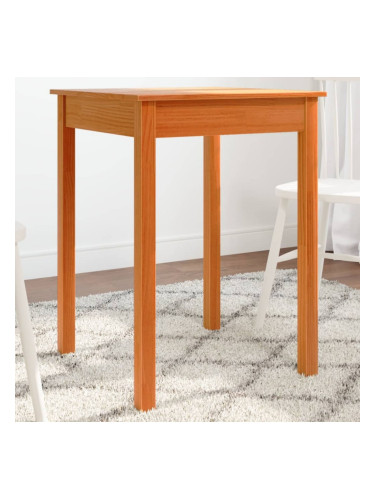 Sonata H Трапезна маса,восъчнокафяв, 55x55x75 см, борово дърво масив