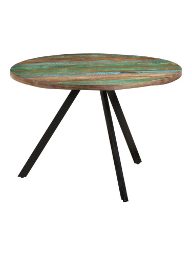 Sonata H Трапезна маса, 110x75 cм, регенерирано дърво масив