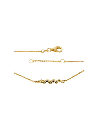 Златна гривна с диаманти Burkhardt and Bischoff 430492