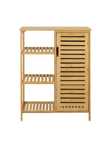 Шкаф за баня Vetlanda бамбук 87x66x33 см []