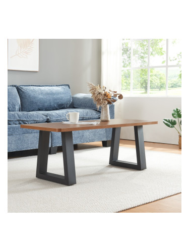 Комплект рамки за маса от 2 бр. Marstal 42x40см черни []