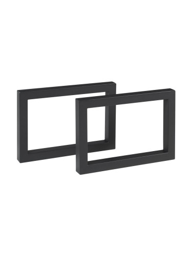 Комплект рамка за маса от 2 Lunderskov 35x50cm черен []