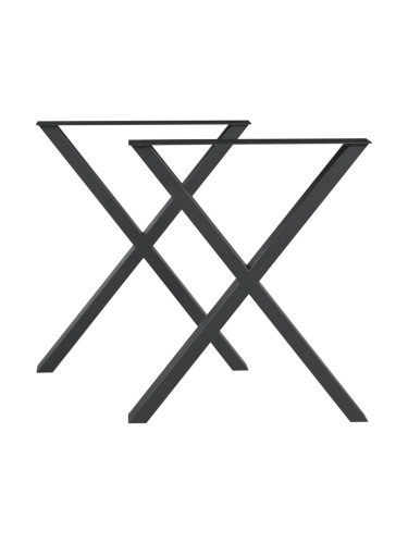 Комплект рамки за маса от 2 броя Greith 72x59cm черни []