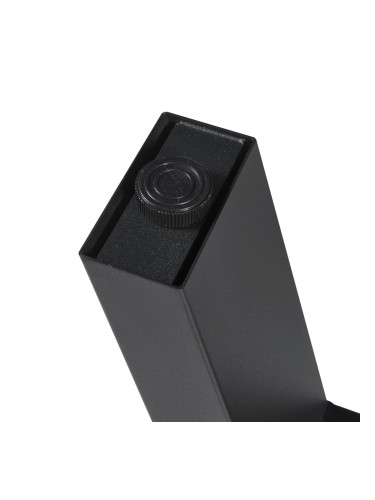 Комплект рамки за маса от 2 стоманени Eschau 72x70 см черни []