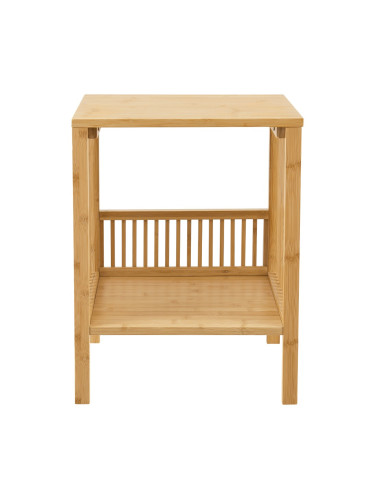 Помощна маса Varde 50x39x33 см естествен бамбук []