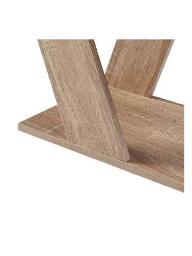 Помощна масичка Nome 60x22x57cm вид дъб []