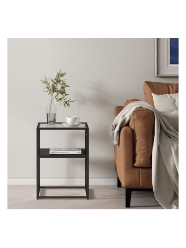 Помощна маса Solund 55x40x40 см черна, мат []